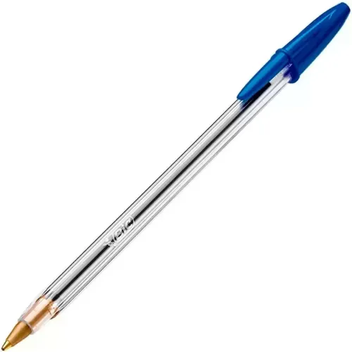 Caneta Esferográfica BIC Cristal Azul 1.0mm - Unidade
