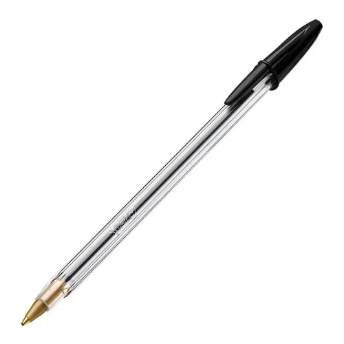 Caneta Esferográfica BIC Cristal Preta 1.0mm - Unidade Caneta Esferográfica BIC Cristal Preta 1.0mm - Unidade