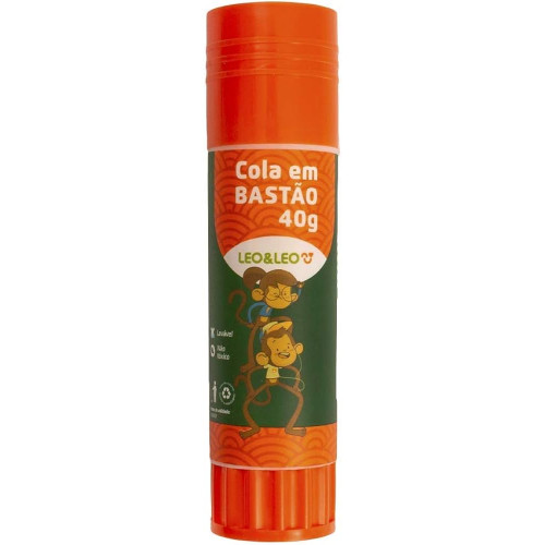 Cola em Bastão Leo & Leo - Secagem Rápida e Atóxica Cola em Bastão Leo & Leo - Secagem Rápida e Atóxica