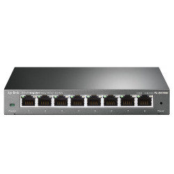 Switch Gigabit Easy Smart 8 Portas TP-Link TL-SG108E - Gabinete de Metal