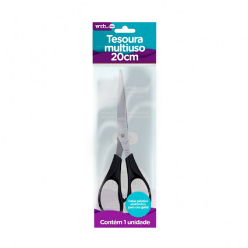 Caixa Tesoura Multiuso Onda 20cm - 12 Unidades Caixa Tesoura Multiuso Onda 20cm - 12 Unidades